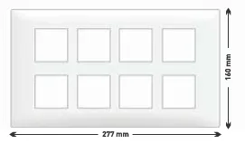 [Lisha 16M  Turbo Plates- White] Lisha 16M  Turbo Plates- White