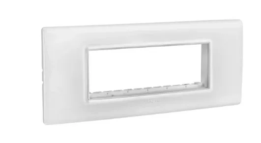 [Legrand Allzy 6M Plates- White] Legrand Allzy 6M Plates- White