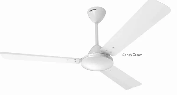 Crompton Ceiling Fan Hi-Speed Jura Prime (900mm, Conch Cream)