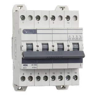 [L&T/LK Modular Changeover Four Pole 40A] L&T/LK Modular Changeover Four  Pole (40A)