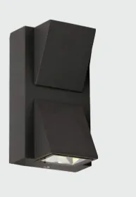  K Shaped, Outdoor Led Wall Light, (Warm White) 